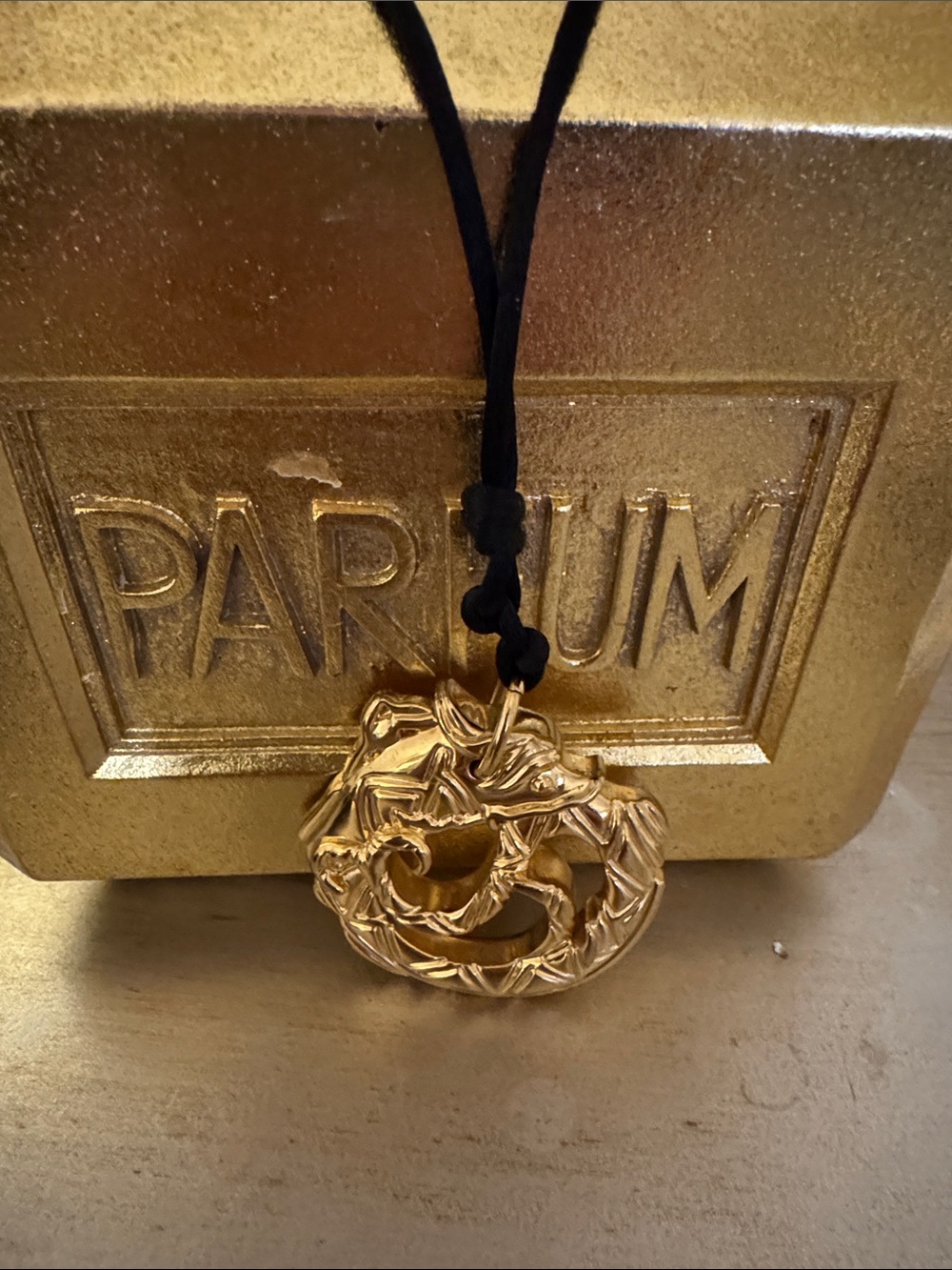 Authentic Just Cavalli Medallion Pendant Necklace - Women Jewelry